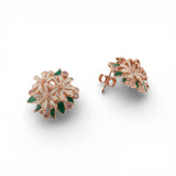 Thallo Rose-Gold-Plated Silver Earrings