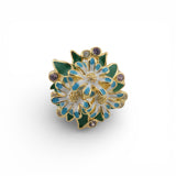 Thallo Gold-Tone Silver Ring