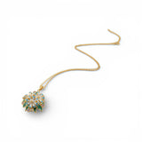 Thallo Gold-Tone Silver Necklace
