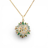 Thallo Gold-Tone Silver Necklace