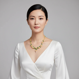 Florabelle Gold-Tone Silver Necklace