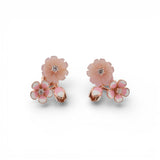 Florabelle Rose-Gold-Plated Silver Earrings