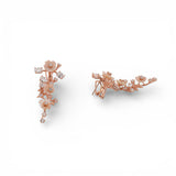 Florabelle Rose-Gold-Plated Silver Earrings