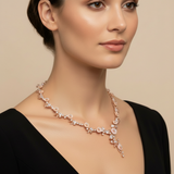 Florabelle Rose-Gold-Plated Silver Necklace