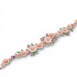 Eterna Rose-Gold-Plated Silver Bracelet