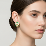 Thallo Gold-Tone Silver Earrings