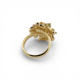 Thallo Gold-Tone Silver Ring
